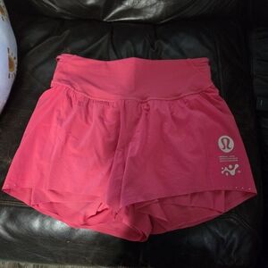 Lululemon Shorts Glaze Pink